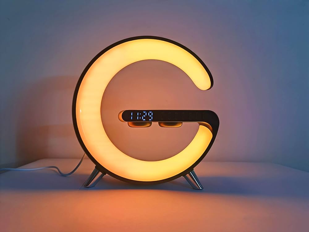 Digital Led Wireless Charger Speaker