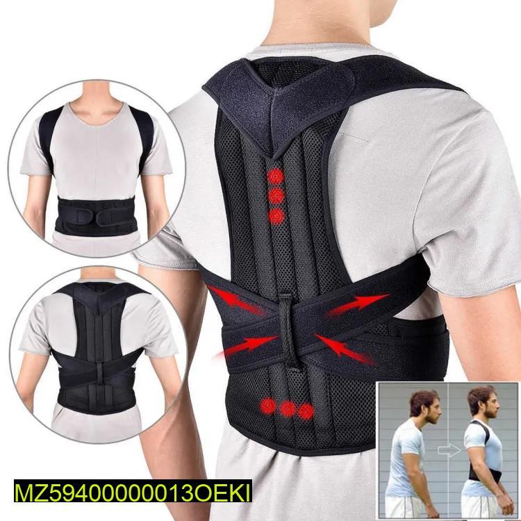 Back Pain Relief Shoulder Back Support Belt | Posture Corrector Belt For Men & Women